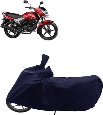 QualityBeast Two Wheeler Cover for Yamaha(Blue)