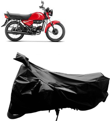 GoldRich Two Wheeler Cover for Hero(HF, Black)