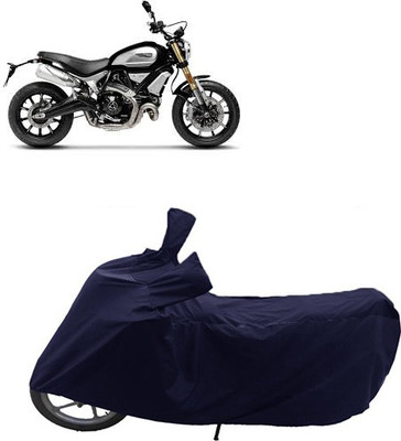 QualityBeast Two Wheeler Cover for Ducati(Blue)