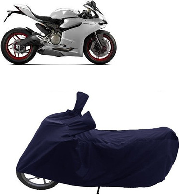 QualityBeast Two Wheeler Cover for Ducati(Blue)