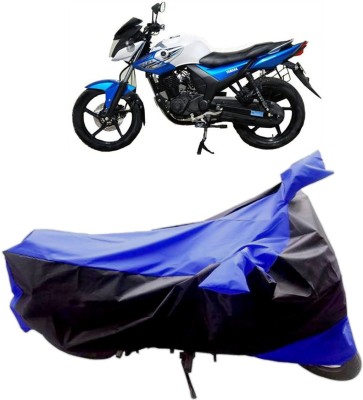 InayaAutoMotive Two Wheeler Cover for Yamaha(SZ-RR, Black, Blue)