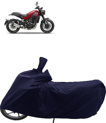 QualityBeast Two Wheeler Cover for DSK Benelli(Blue)