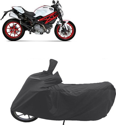 QualityBeast Two Wheeler Cover for Ducati(Monster 796 S2R, Black)