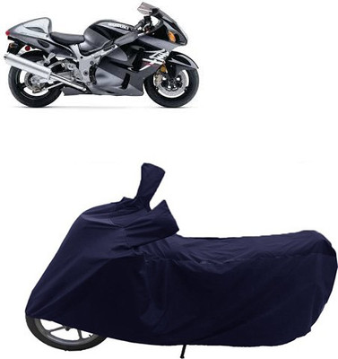GoldRich Two Wheeler Cover for Suzuki(Blue)