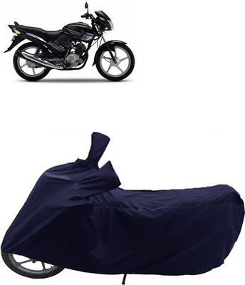 GoldRich Two Wheeler Cover for Yamaha(YBR 125, Blue)