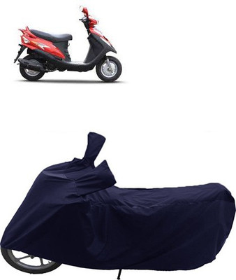 QualityBeast Two Wheeler Cover for Mahindra(Flyte, Blue)