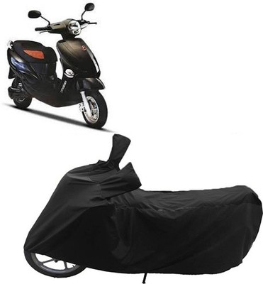 QualityBeast Two Wheeler Cover for Hero(Electric Zippy, Black)