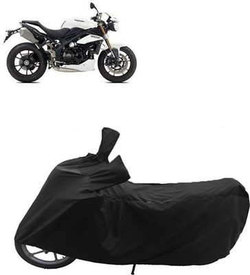 GoldRich Two Wheeler Cover for Triumph(Black)