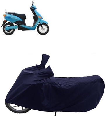 QualityBeast Two Wheeler Cover for Hero(Blue)
