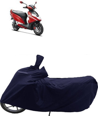 GoldRich Two Wheeler Cover for Hero(Blue)