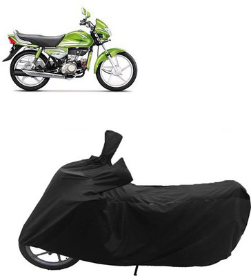 GoldRich Two Wheeler Cover for Hero(Black)