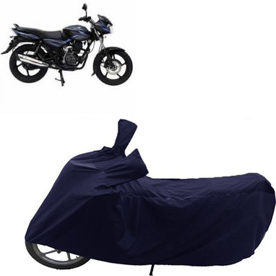GoldRich Two Wheeler Cover for Bajaj(Discover 100 DTS-i, Blue)