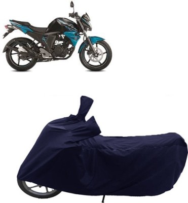 QualityBeast Two Wheeler Cover for Yamaha(Blue)