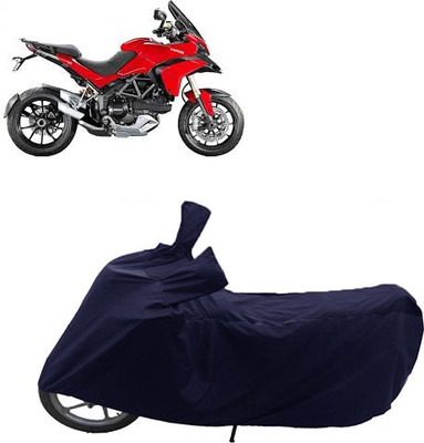 GoldRich Two Wheeler Cover for Ducati(Blue)