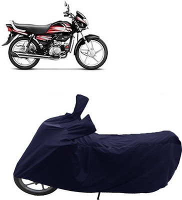 GoldRich Two Wheeler Cover for Hero(Blue)