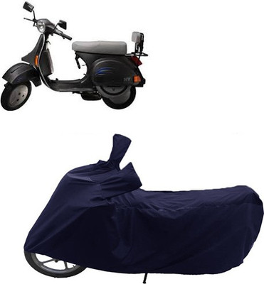 QualityBeast Two Wheeler Cover for LML(Blue)