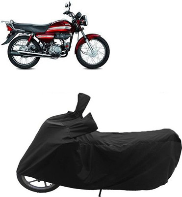 GoldRich Two Wheeler Cover for Hero(HF Dawn, Black)
