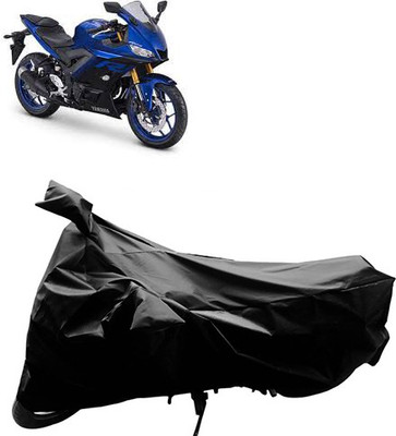 QualityBeast Two Wheeler Cover for Yamaha(YZF R25, Black)