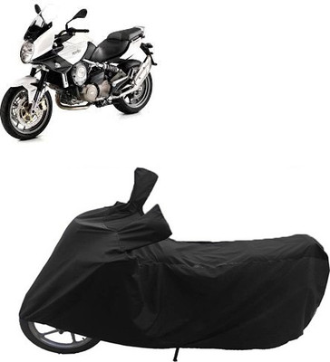 QualityBeast Two Wheeler Cover for Aprilia(Black)