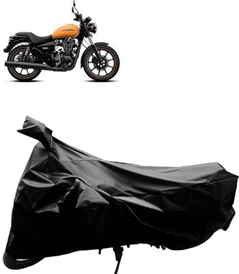 QualityBeast Two Wheeler Cover for Royal Enfield(Thunderbird 500, Black)