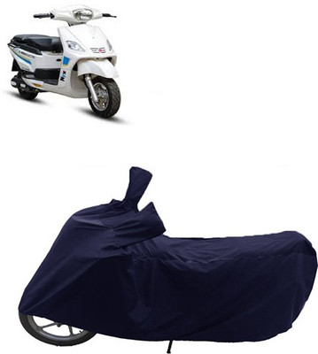 GoldRich Two Wheeler Cover for Hero(Blue)