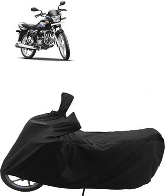 QualityBeast Two Wheeler Cover for Hero(Black)