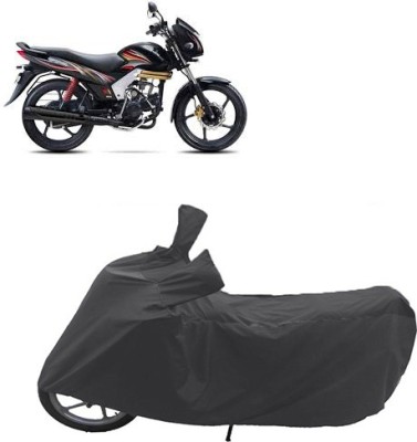 QualityBeast Two Wheeler Cover for Mahindra(Black)