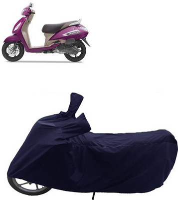 QualityBeast Two Wheeler Cover for Hero(Electric, Blue)