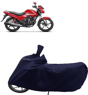 QualityBeast Two Wheeler Cover for Hero(Blue)