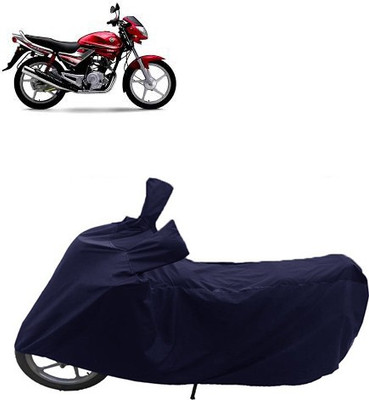 QualityBeast Two Wheeler Cover for Yamaha(Blue)