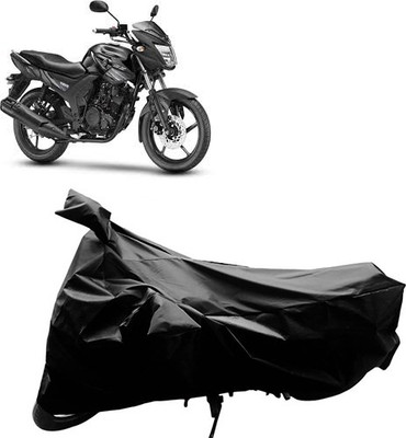 GoldRich Two Wheeler Cover for Yamaha(Black)