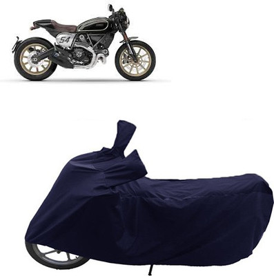GoldRich Two Wheeler Cover for Ducati(Scrambler, Blue)