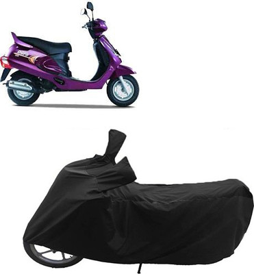 GoldRich Two Wheeler Cover for Mahindra(Duro DZ, Black)