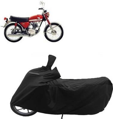GoldRich Two Wheeler Cover for Bajaj(Black)