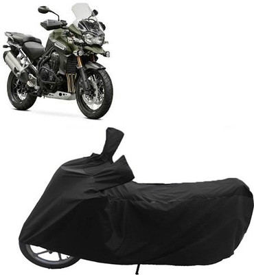 GoldRich Two Wheeler Cover for Triumph(Black)