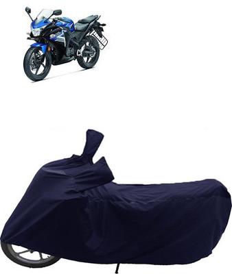 QualityBeast Two Wheeler Cover for Honda(CBR 150R, Blue)