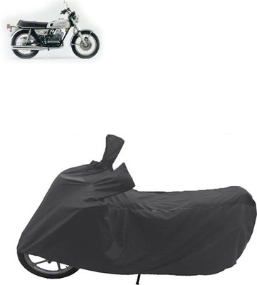 QualityBeast Two Wheeler Cover for Yamaha(Black)