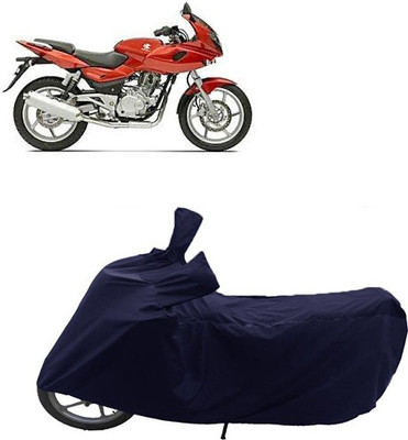 GoldRich Two Wheeler Cover for Bajaj(Pulsar 220 DTS-i, Blue)