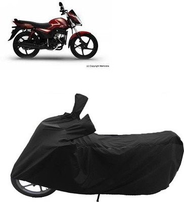 GoldRich Two Wheeler Cover for Mahindra(Pantero, Black)