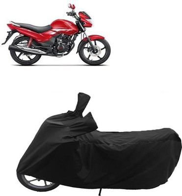 GoldRich Two Wheeler Cover for Hero(Black)