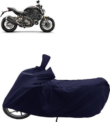 QualityBeast Two Wheeler Cover for Ducati(Blue)