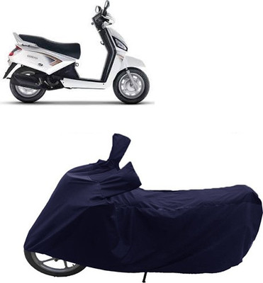 QualityBeast Two Wheeler Cover for Mahindra(Blue)