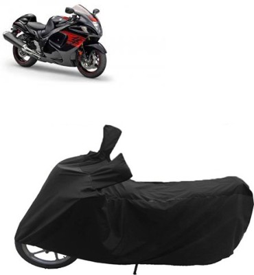 GoldRich Two Wheeler Cover for Suzuki(Black)