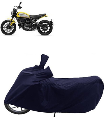 QualityBeast Two Wheeler Cover for Ducati(Blue)