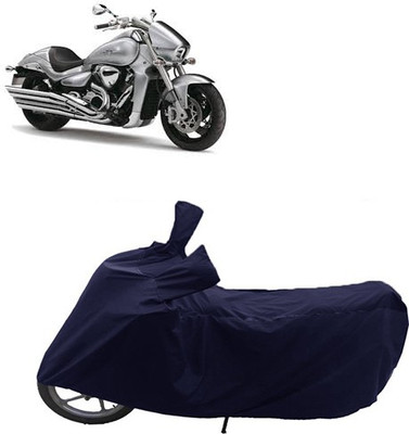 QualityBeast Two Wheeler Cover for Suzuki(Blue)