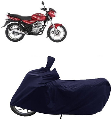 QualityBeast Two Wheeler Cover for Bajaj(Discover 125 DTS-i, Blue)
