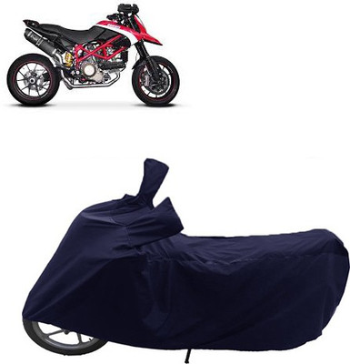 QualityBeast Two Wheeler Cover for Ducati(Blue)