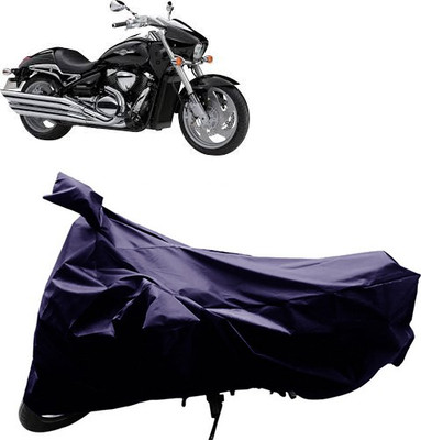 QualityBeast Two Wheeler Cover for Suzuki(Blue)