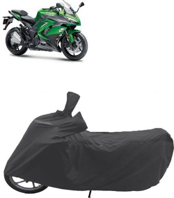 QualityBeast Two Wheeler Cover for Kawasaki(Ninja 1000, Black)