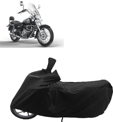 GoldRich Two Wheeler Cover for Bajaj(Black)